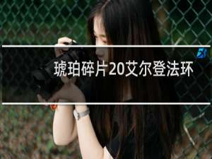 琥珀碎片 艾尔登法环