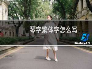 琴字繁体字怎么写