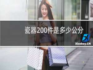 瓷器200件是多少公分