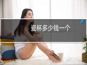 瓷杯多少钱一个
