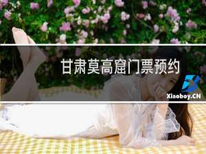 甘肃莫高窟门票预约