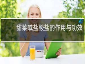 甜菜碱盐酸盐的作用与功效