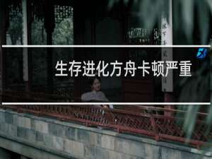 生存进化方舟卡顿严重