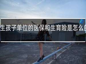 生孩子单位的医保和生育险是怎么的报的