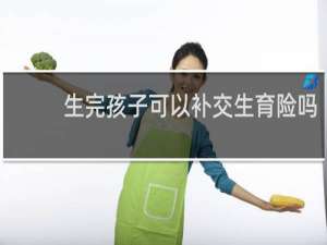 生完孩子可以补交生育险吗