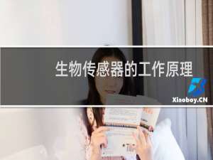 生物传感器的工作原理