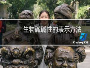 生物碱碱性的表示方法