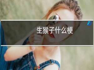 生猴子什么梗
