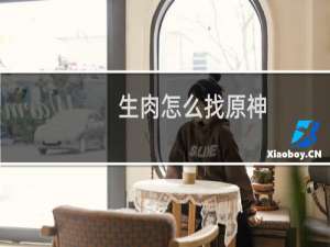 生肉怎么找原神