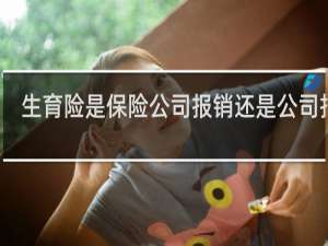生育险是保险公司报销还是公司报销