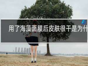 用了海藻面膜后皮肤很干是为什么