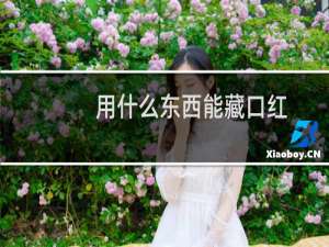 用什么东西能藏口红