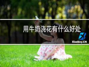 用牛奶浇花有什么好处