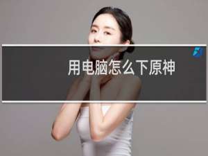 用电脑怎么下原神