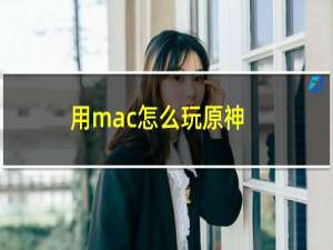 用mac怎么玩原神