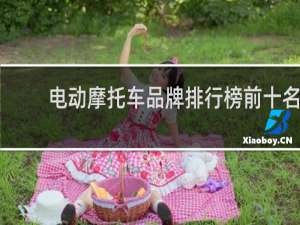 电动摩托车品牌排行榜前十名