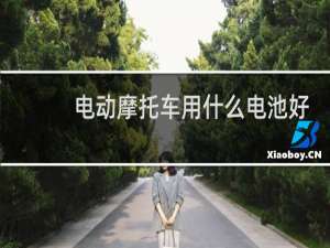 电动摩托车用什么电池好