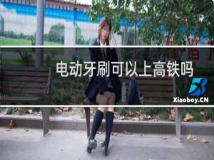 电动牙刷可以上高铁吗