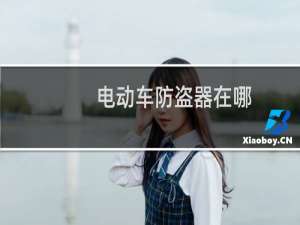 电动车防盗器在哪