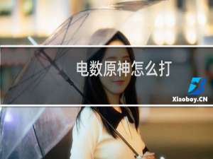 电数原神怎么打