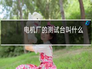 电机厂的测试台叫什么