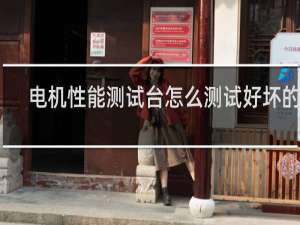电机性能测试台怎么测试好坏的呢