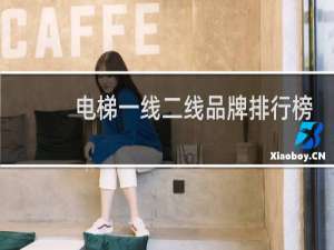 电梯一线二线品牌排行榜