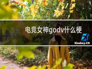 电竞女神godv什么梗