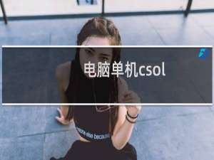 电脑单机csol