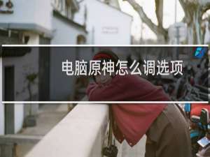 电脑原神怎么调选项