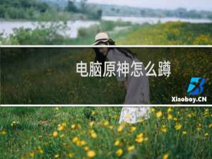 电脑原神怎么蹲
