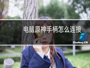 电脑原神手柄怎么连接