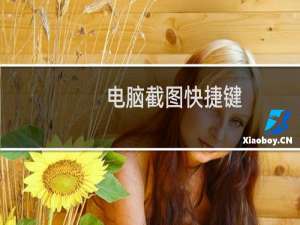 电脑截图快捷键