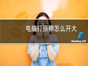 电脑打原神怎么开大