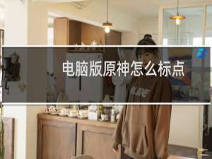 电脑版原神怎么标点