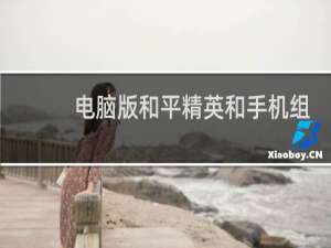 电脑版和平精英和手机组队怎么匹配那么慢