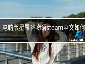 电脑版星露谷物语steam中文如何设置