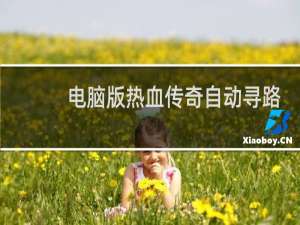 电脑版热血传奇自动寻路