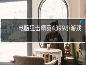 电脑狙击精英4399小游戏