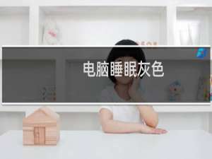 电脑睡眠灰色