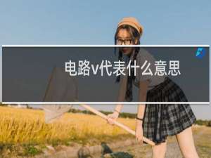 电路v代表什么意思