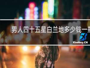 男人四十五星白兰地多少钱一瓶