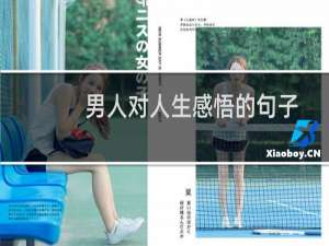 男人对人生感悟的句子