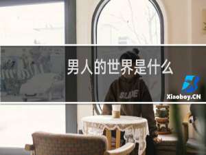 男人的世界是什么