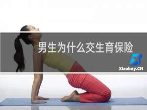 男生为什么交生育保险