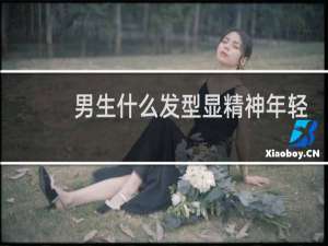 男生什么发型显精神年轻