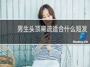 男生头顶稀疏适合什么短发