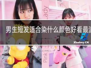 男生短发适合染什么颜色好看最流行