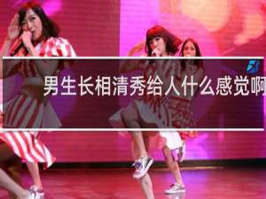 男生长相清秀给人什么感觉啊