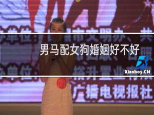 男马配女狗婚姻好不好